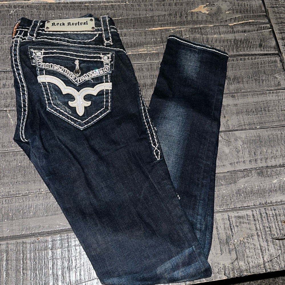 Rock revival skinny jeans